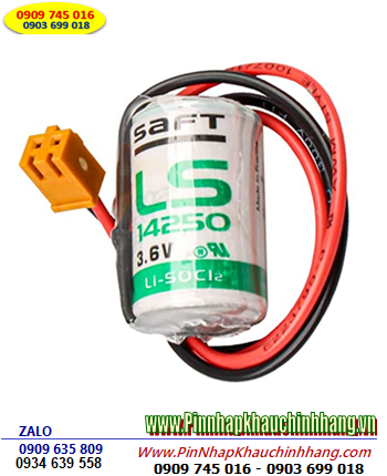 Saft LS14250, Pin nuôi nguồn PLC Saft LS14250 1/2AA 1200mAh Made in France